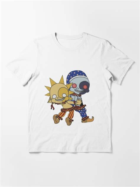 "Cute fnaf security breach sun and moon chibi - sun and moon chibi " T-shirt by Arielwood ...