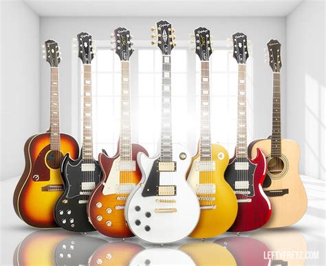 Epiphone Left Handed Guitars 2024 - The Entire Range!