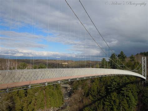 Coaticook, Québec - Suspension bridge | Hélène Morissette | Flickr