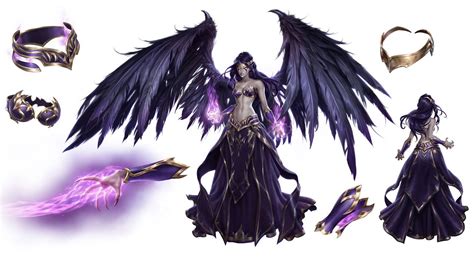 Morgana Concept Art - League of Legends | League of legends characters ...