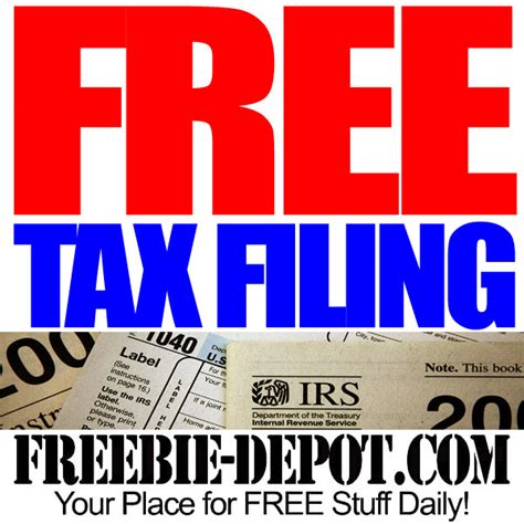 FREE Tax Filing – FREE Tax Returns – File your Taxes for FREE | Freebie ...