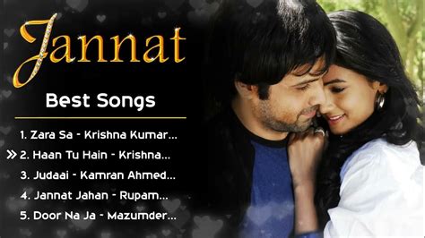 Jannat Movie 2008 All Songs | Emraan Hashmi | Sonal Chauhan | kk ...