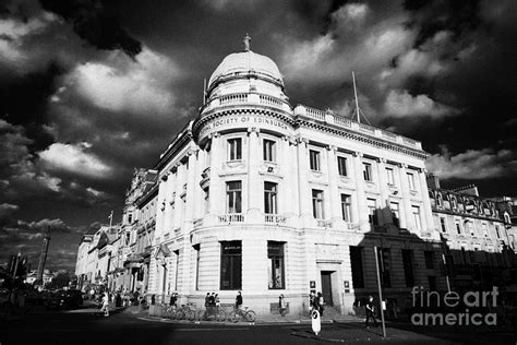 Royal Society Of Edinburgh Building At The Corner Of George Street And Hanover St Scotland Uk ...