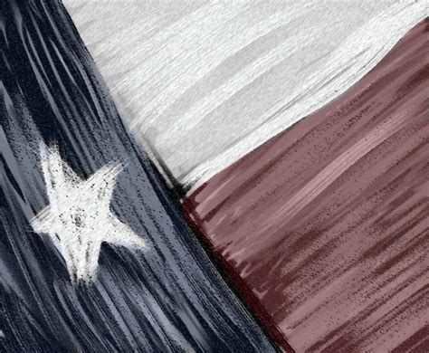 Texas Flag Digital Art by Caitlin Yee - Fine Art America