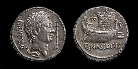 483/2 Sextus Pompey, Nasidia Denarius. Pompey the Great as… | Flickr