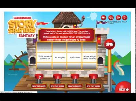 How to use Scholastic Story Starter - YouTube