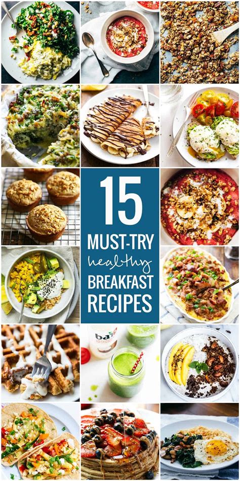 15 Must-Try Healthy Breakfast Recipes - Pinch of Yum