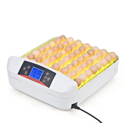 56 Eggs Incubator Full automatic Egg Hatchers Hatcher Machine for Chicken Duck Pigeons Quail ...