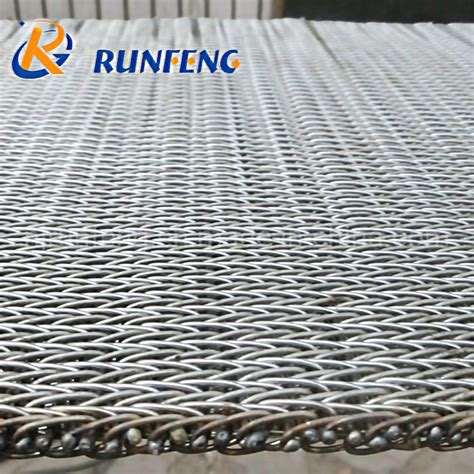 Stainless Steel Conveyor Belt for Food Processing, Heat Treatment ...