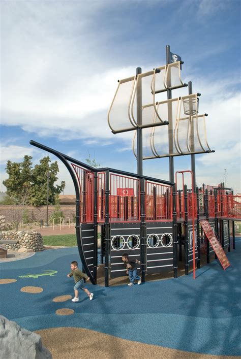 Themed Playground Equipment - Pirate Ship 3830-01-PL. Made by Columbia ...