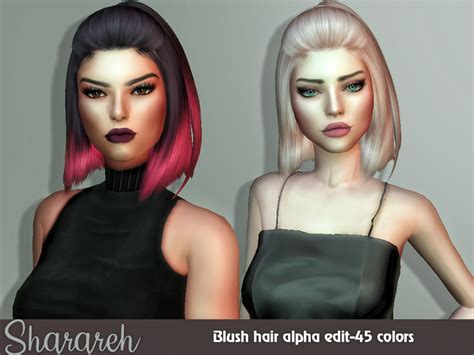 18+ alpha hair sims 4 - JanieKarris