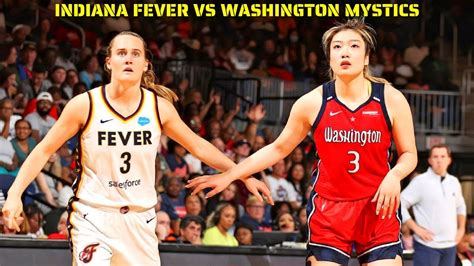 Washington Mystics vs Indiana Fever - FULL GAME HIGHLIGHTS | WNBA 2023 ...