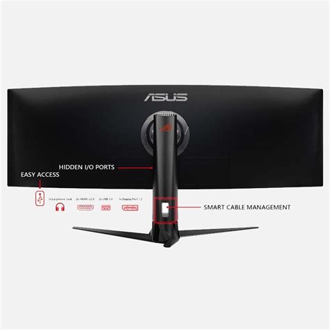 MONITOR LED 49" ASUS ROG STRIX XG49VQ CURVO 3840x1080 HDR DP HDMI 4MS ...