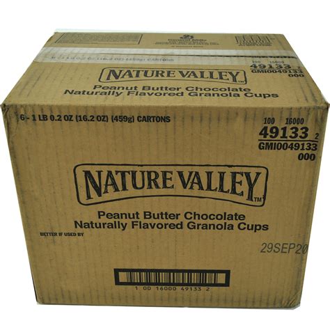 Nature Valley™ Granola Cups Snack Peanut Butter Chocolate (12 ct) 1.35 oz | General Mills ...