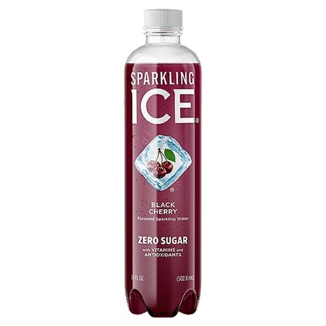 Sparkling Ice Black Cherry Sparkling Water, 17 fl oz