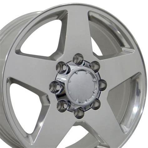 20x8.5 Silverado Polished Aluminum Wheels | Order 8 Lug Chevy Aluminum Wheels Online at OE Wheels