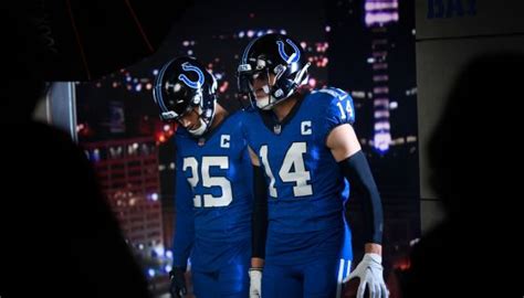 Colts Unveil Black Helmet New 'Indiana Nights' Alternate Uniform