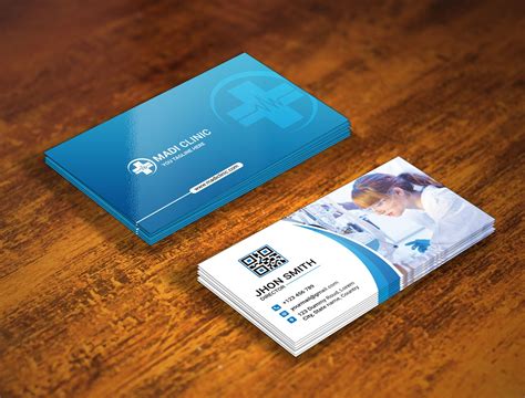 Medical Business Card | Medical business card, Doctor business cards, Medical business card design