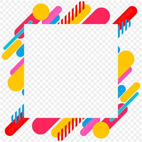 Abstract Borders Vector Design Images, Abstract Frame Border Png ...