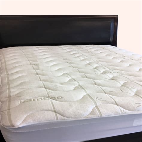 Bamboo Waterproof Hypoallergenic Mattress Pad