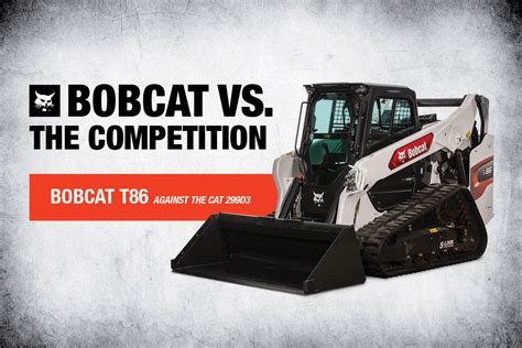 Bobcat T86 vs. CAT 299D3 Compact Track Loader - Bobcat Company