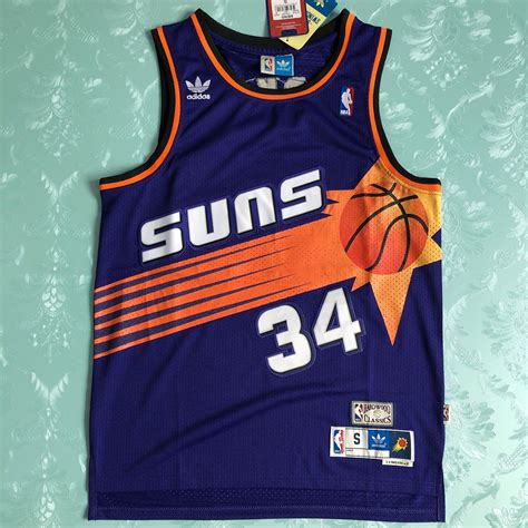 Phoenix Suns 34 Charles Barkley Jersey Men's Clothing | Etsy