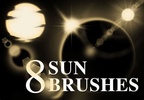 8 Sun Brushes - Free Photoshop Brushes at Brusheezy!