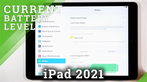 How to Enable Battery Percentage on iPad 2021 - Detect iPad Battery Level - YouTube