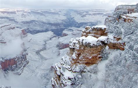 New Year’s snow storm turns Grand Canyon into ‘winter wonderland ...