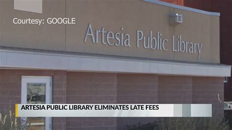 Artesia Public Library eliminates late fees - YouTube