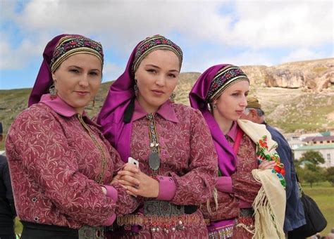 Dagestan people traditional costumes dagestani women North Caucasus Mount Elbrus, Caucasus ...