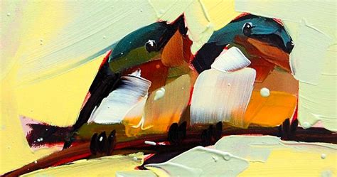 This Artist Uses Thick Strokes To Create Intricate Oil Paintings Of Birds | Bored Panda