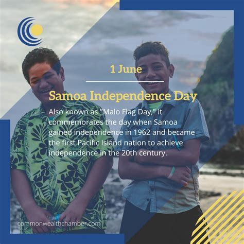 Independence Day Samoa - Commonwealth Chamber of Commerce