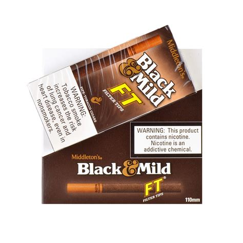 Middleton's Black & Mild Filter Tips Cigars 10 Packs of 5 – Tobacco Stock