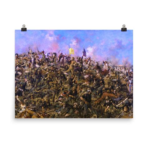 Custer's Last Stand by Edgar Samuel Paxson Poster Print - Etsy