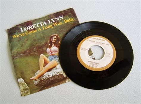 Vintage Loretta Lynn Vinyl 45 Record