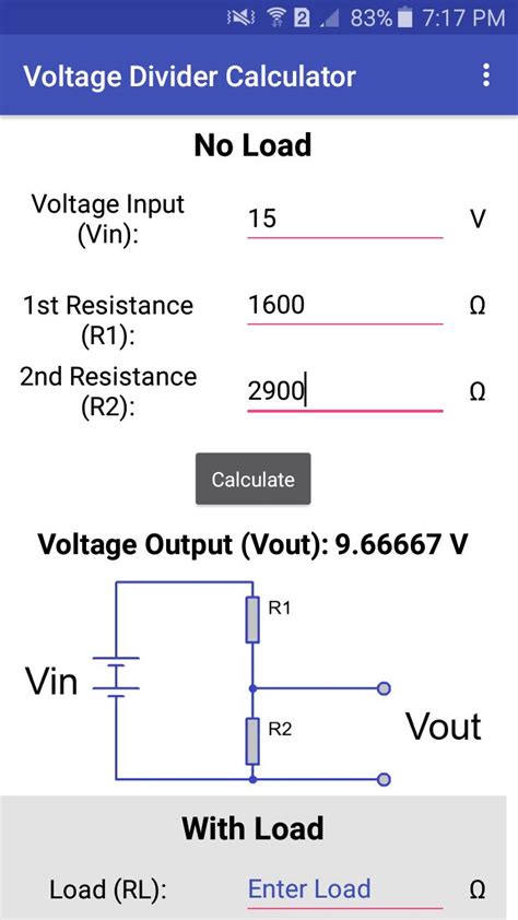 Voltage Divider Calculator APK for Android Download