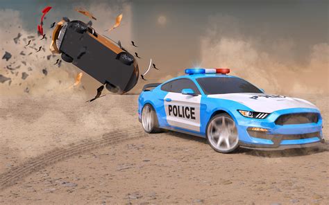 police racing game on Behance