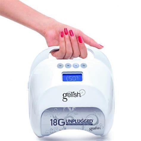 Gelish LED lamp 18G Unplugged Light (Wireless), Solar Nails Warehouse