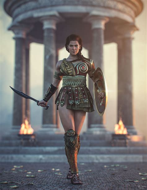 Kassandra - Assassin's Creed Odyssey by MrVargasArts on DeviantArt