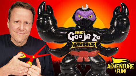 What’s Inside 6 Heroes of Goo Jit Zu Minis including Rare Scorpius Adventure Fun Toy review ...