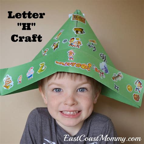 East Coast Mommy: Alphabet Crafts - Letter H