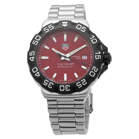 Tag Heuer Formula One Steel Red Men's Watch WAH1112.BA0850 - Formula 1 ...