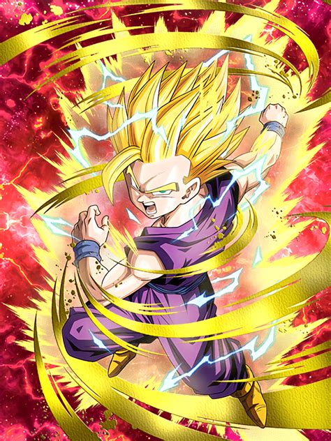 Flaring Rage Super Saiyan 2 Gohan (Youth) | Dragon Ball Z Dokkan Battle Wikia | Fandom powered ...