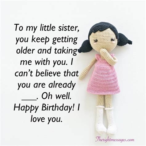 Short And Long Birthday Wishes For Sister - The Right Messages