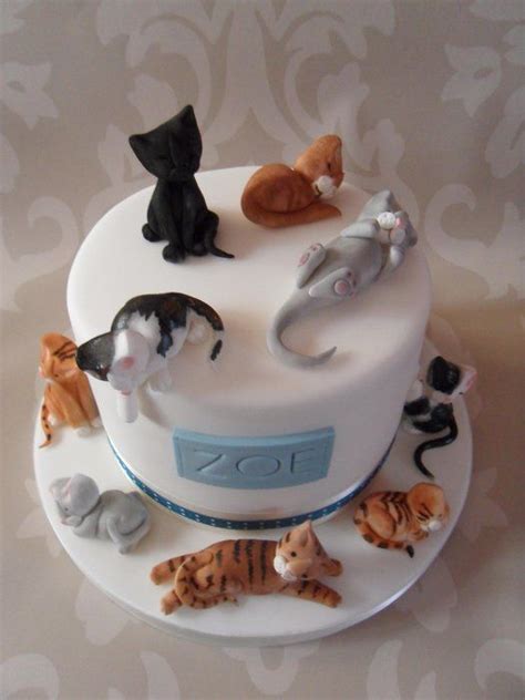 Cat Cake. | Birthday cake for cat, Cat cake, Crazy cat lady cake