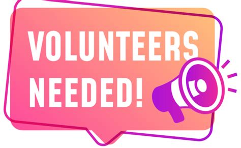 Call for Volunteers