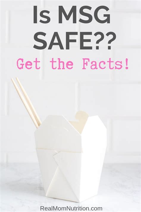 Is MSG Safe? | Nutrition blog, Nutrition, Healthy kids