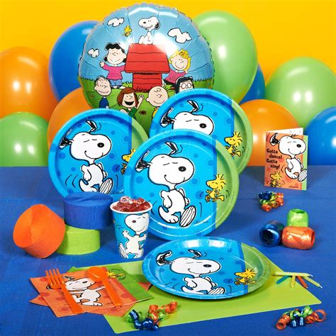 TV Party Supplies | BirthdayExpress.com | Snoopy birthday, Snoopy party ...