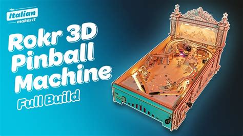 Rokr 3D Pinball Machine Full Build - YouTube